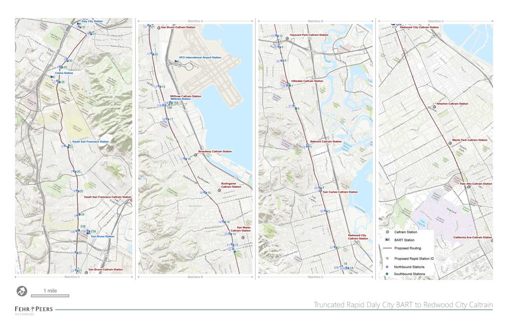 Figure 7-3: Proposed Stops -