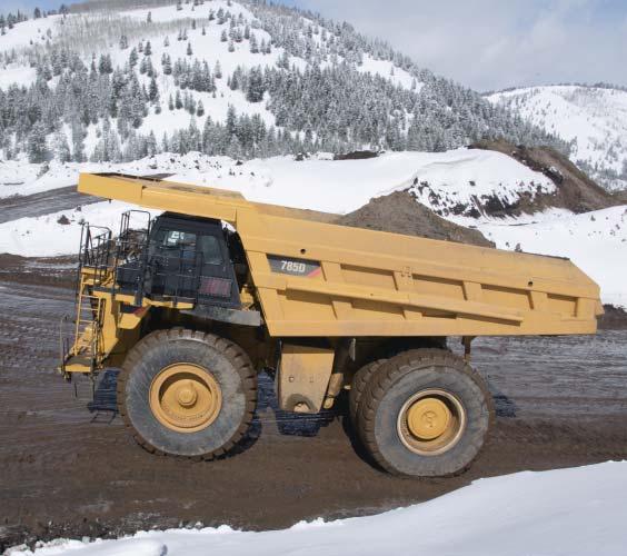 Power Train Transmission Unmatched operating efficiency in all mining conditions.