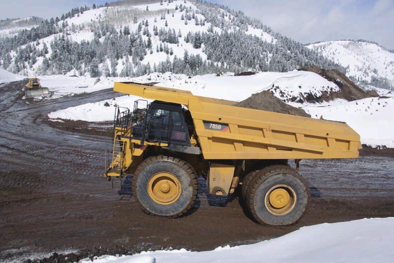 Power Train Transmission Unmatched operating efficiency in all mining conditions.
