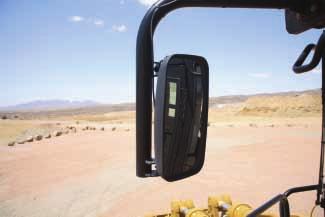 VISIBILITY. Good visibility, whether it is an operator needing front viewing for positioning to a truck or side viewing for vehicles or people in the work area, is key to a safe work environment.