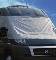 07 sun Protection: the translucent driver s cabin cover for the wind screen, driver s and