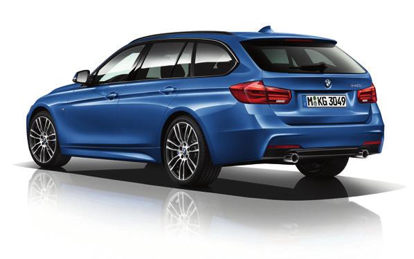 MODEL RANGE. The BMW 3 Series Saloon and Touring is available in a variety of engine and trim variants, each providing a different level of standard specification.