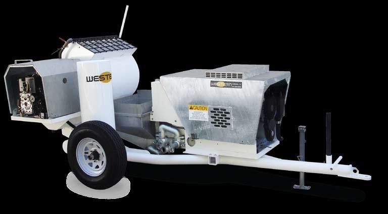 Mobile Pump This is the most complete dual engine piston pump available and it comes equipped with all the features that bring productivity to the highest level.