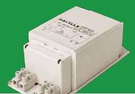 Industrial Ballast HID - Open construction Industrial grade vaccum impregnated (VPIT) ballast designed to be operated at 220V- 240V/50Hz mains supply. Suitable for HPMV/SV/MH lamps. 0 C, Temp. rise.