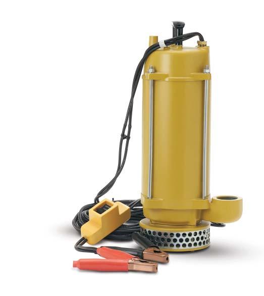 Porta-Matic Battery-powered portable pump Keep this innovative portable pump on hand for immediate jobsite dewatering of everything from ditches to manholes.
