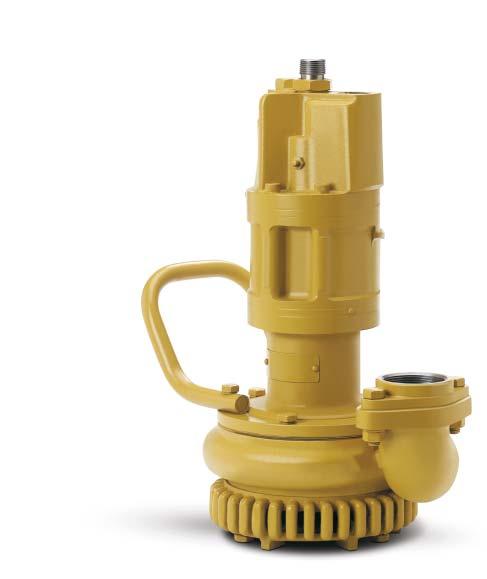 AP5 Air-driven high-pressure pump When your dewatering application calls for higher head pressures, choose the AP5 dewatering pump. It can pump up to 1 vertical feet while fully submerged.