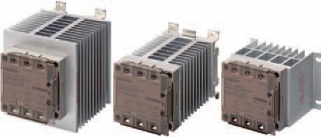 Solid State Contactors for Heaters Three-phase CSM_Three-phase_DS_E Compact, Slim-profile SSRs with Heat Sinks.