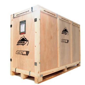 SAFETY & PROTECTION OPTIONS GP450 Shipping Crate Mobile workshop to safely transport your GP450 including spare parts, tools and luggage to the far reaches of the world.