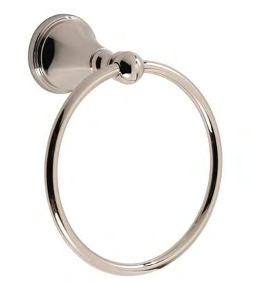 VOGUE COLLECTION TOWEL RING PARTS BREAKDOWN MODEL: 6564VO10 6564VO # DESCRIPTION PART # # DESCRIPTION PART # 1 Accessories Bell * PA-2200 6 Toggle PM-026 Ø2 3 8" 2 3 #10-24 Set Screw Flange * PM-027