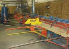 Montrose, CO - to be Sold as 1 Lot Planer Grinding Room HANCHETT 40 40 traveling head knife grinder w/auto lube