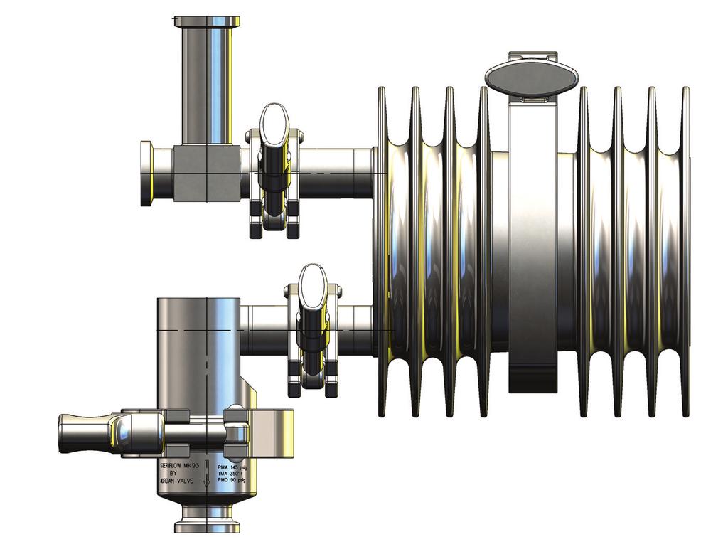 Subcled Cndensers The SSC, Sanitary Subcled Cndenser is a patent pending sanitary cndensate chamber and steam trap assembly that was designed t replace the 12-18" dwncmer (drip leg) traditinally