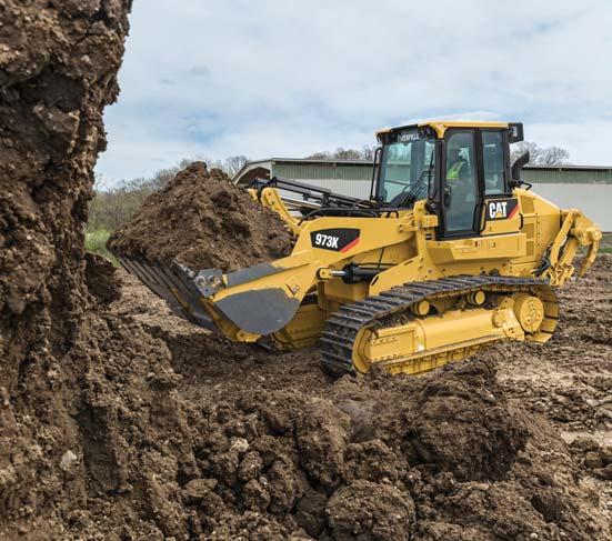 Efficiency and Performance Designed to get the job done Efficient Power Cat C9.3 ACERT engine provides reliable power and more torque at lower engine speed for faster machine response under load.
