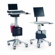 Support digital charting and registration at the bedside with our mobile technology carts.