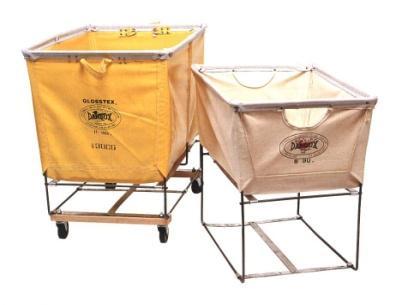 All Dimensions are Nominal Elevated Trucks and Baskets Dandux Elevated Trucks and Baskets (Fabric or Poly) are perfect for use in dry cleaners, coin-op laundries, cut & sew operations, factories and