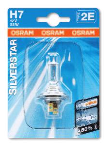 OSRAM 12V self-service range Our redesigned packaging for the self-service range provides even greater clarity for you and your customers.