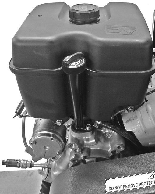 Gas Fill Cap Oil Fill Cap Figure 4 Check the Tire Pressure