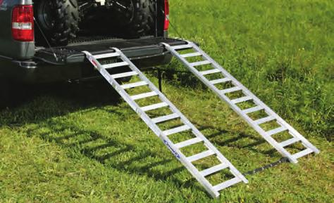 evenly distributed load capacity per ramp) Weight: 20.0 lbs.