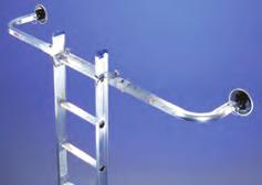 Adjustable pole lash assembly comes with two (2) angle brackets, mounting hardware and instructions.