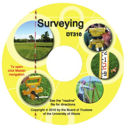 00 This instructional resource iis designed to introduce the skills used in surveying. The materials are divided into land measurement and instrument surveying.