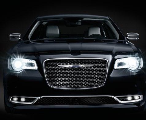 ADVANCED LED LIGHTING TECHNOLOGY Automatic bifunctional halogen projector headlamps feature integrated LED daytime running lamps (DRLs) that form a signature C shape for unmistakable road presence.