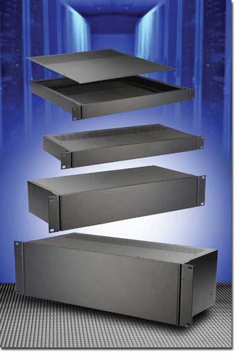 Rack Mountable (RM Series) W ASSEMBLY - VIEW FROM TOP HANLE HOLES ASSEMBLY - VIEW FROM FRONT H ASSEMBLY - VIEW FROM SIE For complete drawing information link here to our website covering this series.