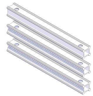 LIGHTWEIGHT POSITIONER - OVERVIEW LIGHTWEIGHT POSITIONER AND ACCESSORIES RAIL STOP ASSEMBLIES HORIZONTAL DRIVE ASSEMBLY RAIL EXTENSIONS (2,4, OR 6 FT LENGTHS) (.61 m, 1.2 m, OR 1.