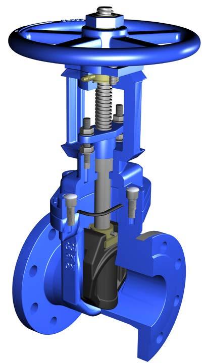 SERIES 507 Resilient Seated Gate Valves are linear motion valves, bidirectional, with rubber vulcanised wedge, devised for stopping the flow of the service fluid when necessary, not being suitable