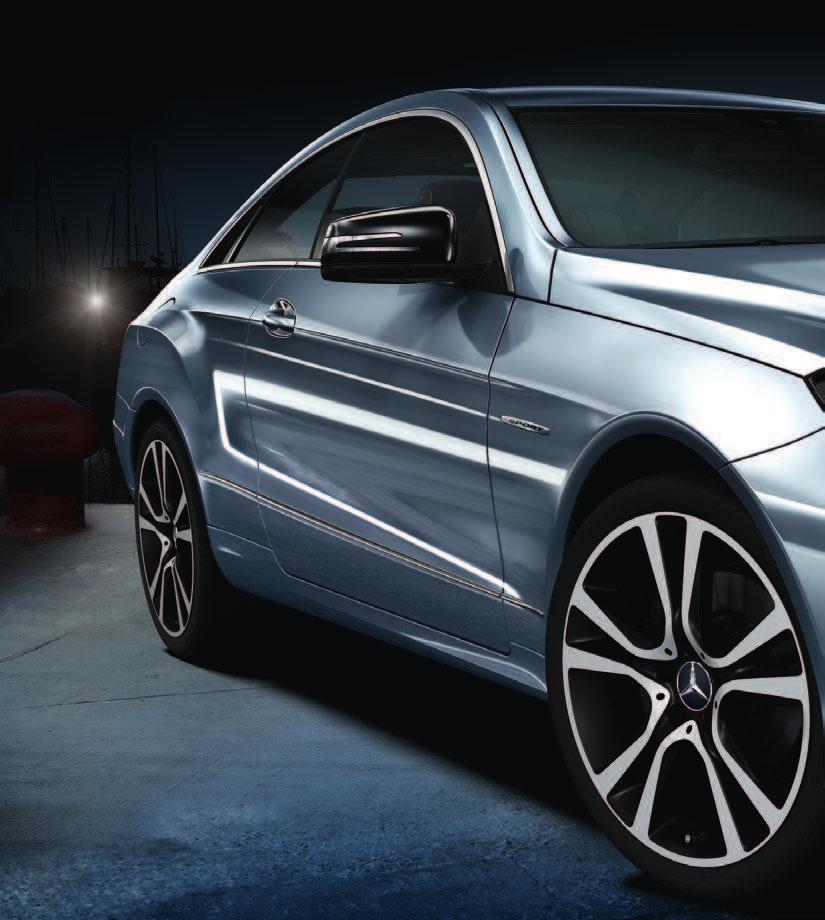 Personality. Your uniqueness is something you share with your E-Class Coupé or Cabriolet.