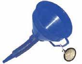 15014 Foldable Funnel This moldable rubber device can be shaped to divert oil or any liquid around engine parts and into your drain pan.