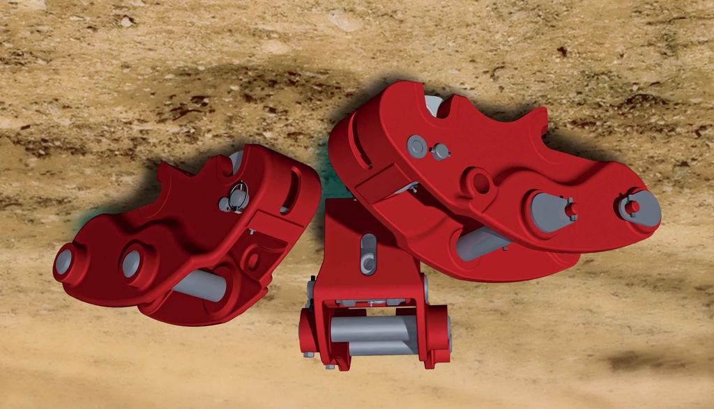 Miller: Issue 2 Miller Compact Manual Quick Couplers For Mini Excavators
