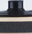 Hook-Face Pads Short nap pads for use with reattachable discs. Rubber-Face For use with PSA and screen abrasives.