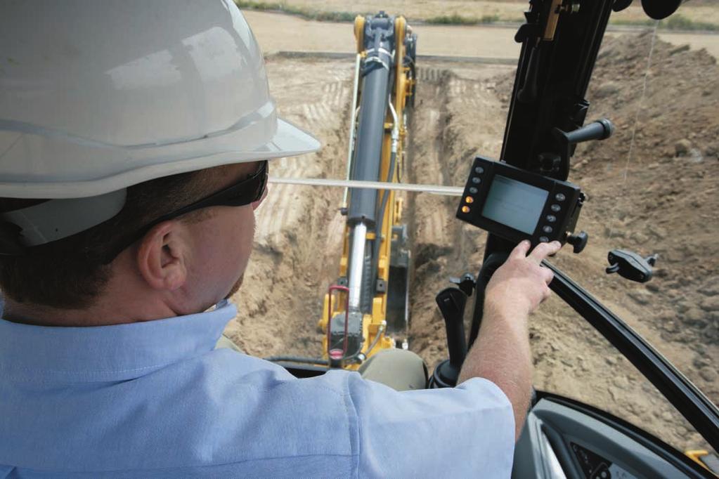 AccuGrade Site Reference System Advanced technology simplifies excavation, improves accuracy, increases efficiency and lowers production costs. AccuGrade Site Reference Operation.