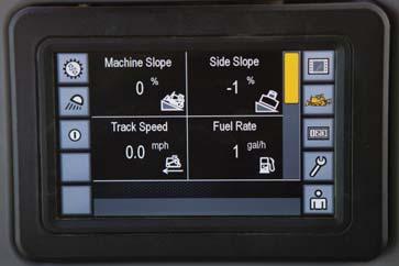 A new color touch-screen display puts the machine s programmable control features right at your fingertips.
