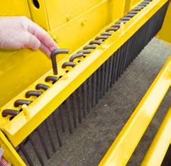 STONEBURIER 5 BLECavator (Compact Stoneburier) Buries stones, debris and overgrowth Adjustable screening tines 14-56mm spacing Levels, Rakes and Rolls