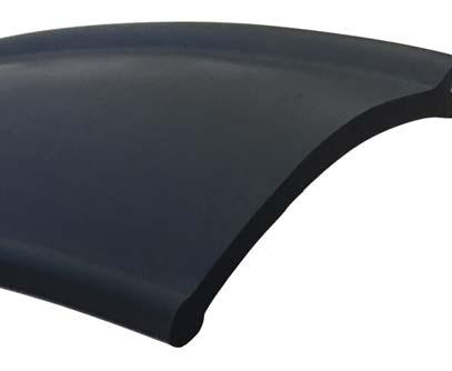 RUBBER FENDER EXTENDERS standard-duty Tough & sturdy 1/8 thick