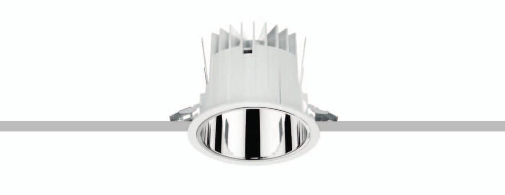 Reflex fixed Features 03 IP20/IP43/IP54 Recessed installation in false ceilings with 12.