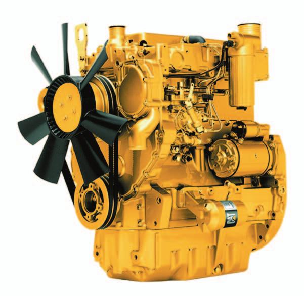 Caterpillar 3054C Diesel Engine High-tech four cylinder engine provides outstanding durability, performance and operating economy. Turbocharger.