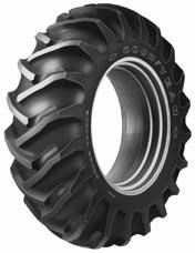 TRACTION TIRES BIAS PLY R-1 DYNA TORQUE II High-Traction Efficiency, Long Tire Wear Multi-angle lug pattern that strengthens each lug like corrugation strengthens steel Each lug tapers into a deep