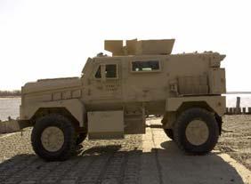 The CAT I Cougar is a 4x4 drive vehicle, the CAT II Cougar is a 6x6 drive vehicle and the CAT III Buffalo is a 6x6 drive vehicle.