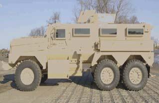 The CAT I and CAT II vehicles are being used by all the Services. The CAT III Buffalo are being used by the USMC.