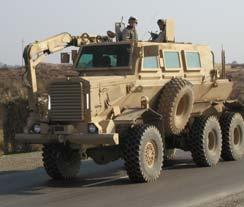 FPII: Cougar 4x4 and 6x6 Variants and the Buffalo The RG31 Mark 5E (extended hull) MRAP vehicle produced by GDLS C in London, Ontario is a