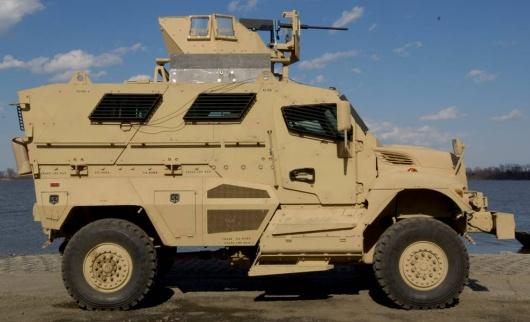 2.2.5 Navistar Defense LLC: MaxxPro The MaxxPro CAT I MRAP vehicles produced by Navistar Defense LLC (formerly International Military and Government) in Warrenville, IL are COTS vehicles.