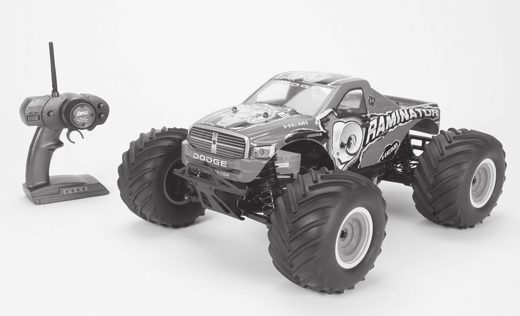 Introduction Thank you for choosing the Losi Raminator Monster Vehicle.