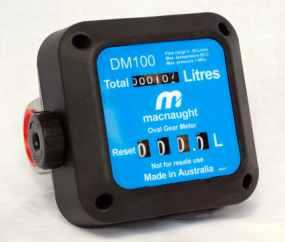 Meters Macnaught aviation fuels/ petrol/diesel/paraffin meter Flow rate: 3-80L/min Meter mechanism: Oval gear Operating pressure (max): 3.