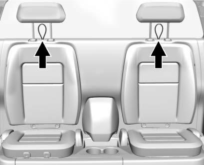 82 Seats and Restraints Extended Cab with Rear Seats The top tether anchors in an extended cab model are loops near the top of each rear seatback.