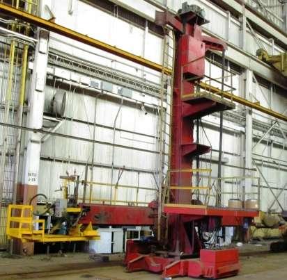 Width, 50 L Entry Conveyor, 40 L Exit Conveyor, (8) 40 HP Motors, Dust and Recycling System, Operator s Control Station, Rebuilt by WHEELABRATOR in 1996, sn: A118827 VIEW OF RANSOME MANIPULATORS
