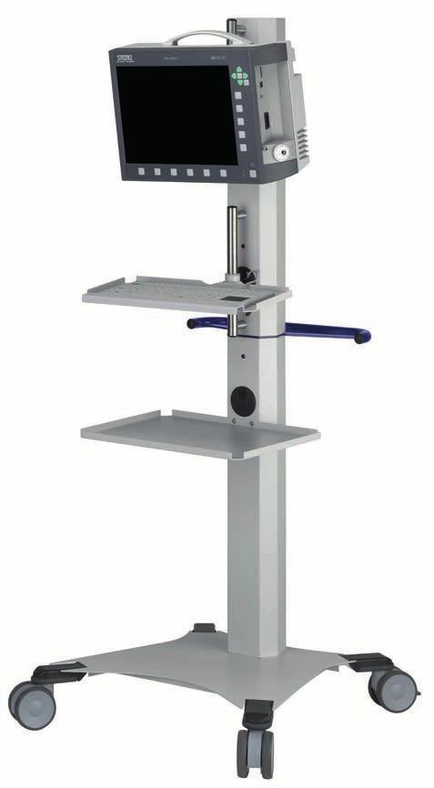 TROLL-E Mobile Stand The new mobile stand from KARL STORZ offers everything needed to freely move and position the monitors in the OR and the examination room.