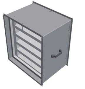 50: Duct through slanted roof Flange width = 20 mm Roof air-intake hood made from metal sheet in RAL 9002 with bird protection grille, other colours available on request; optionally available with