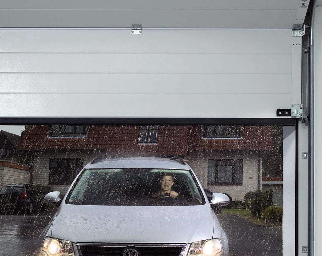 For your security, Hörmann sectional garage doors combined with Hörmann garage door operators have been tested