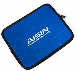 black Aisin logo AISIN tablet case AIS059 AISIN Sportsbag